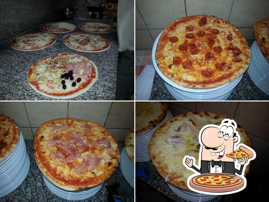 Scegli tra le molte varianti di pizza