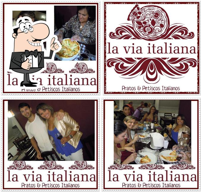 See the pic of La Via Italiana