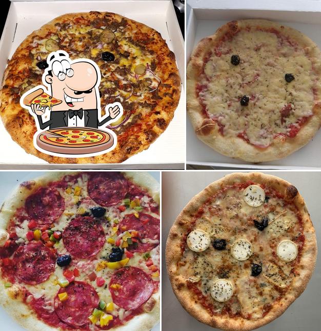 Choisissez des pizzas à PIZZA CROC