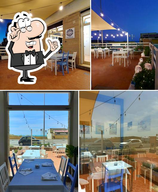 Dai un'occhiata agli interni di Pizzeria "Un posto al mare"