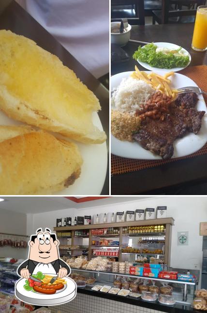 Comida em Padaria Pão de Mel