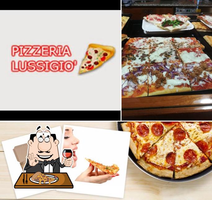 Essayez des pizzas à Pizzeria Lussigiò