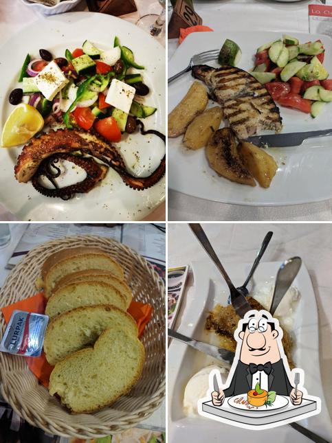 Food at Hotel La Caretta