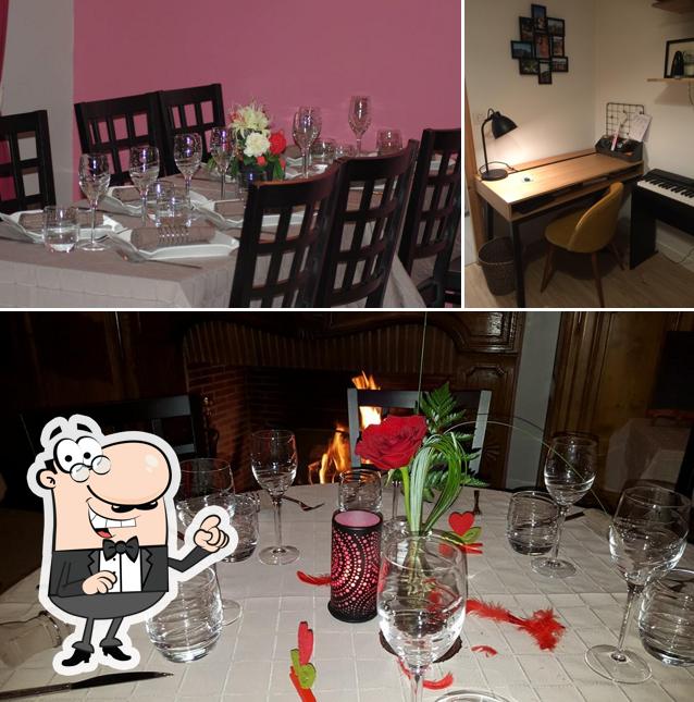 L'intérieur de La Table de Juliette Restaurant Gastronomique Thiberville