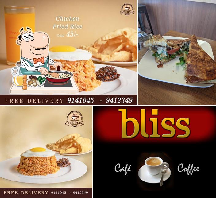 Жареный рис в "Cafe Bliss"