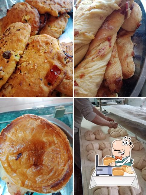 Pane all'aglio al IL vecchio FORNO (panificio biscottificio di maggio Vittorio)