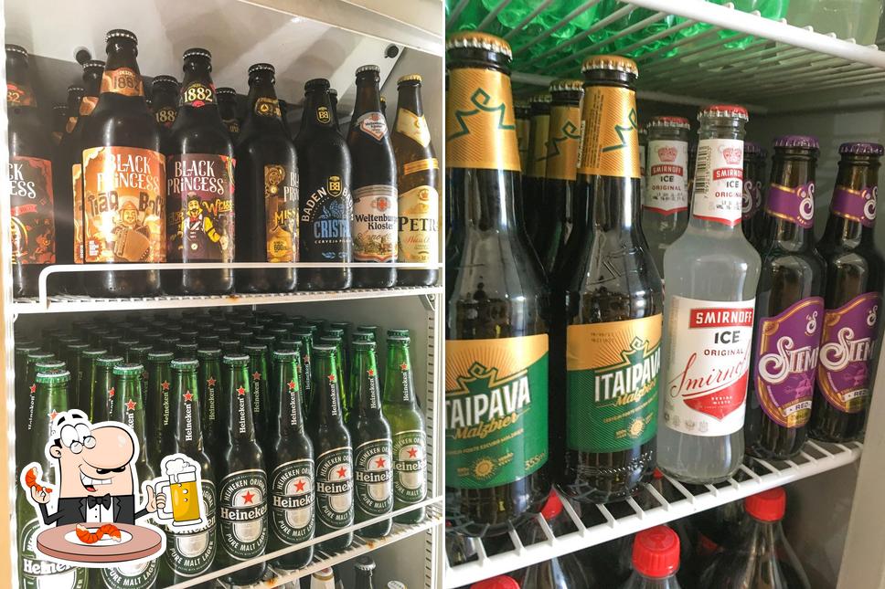 Peça um copo de cerveja leve ou escura