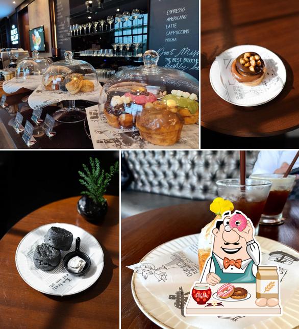 Black Biscuit Cafe & Bar offers a selection of sweet dishes