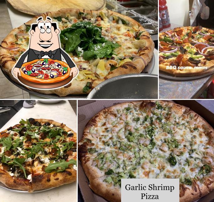 Try out pizza at Enzo's Pizzeria