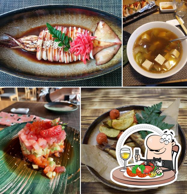 Закажите блюда с морепродуктами в "Хоккайдо"