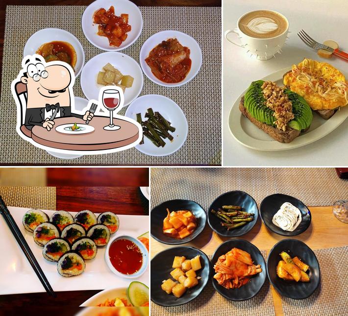Food at Kim Chi Korean Restaurant