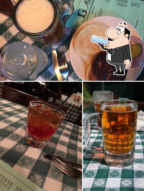 Las imágenes de bebida y comida en JG Melon