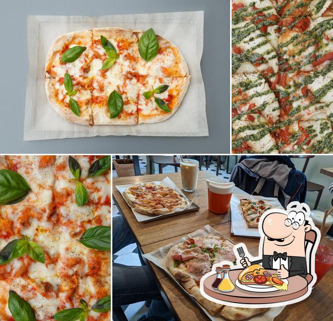 Try out pizza at Biga