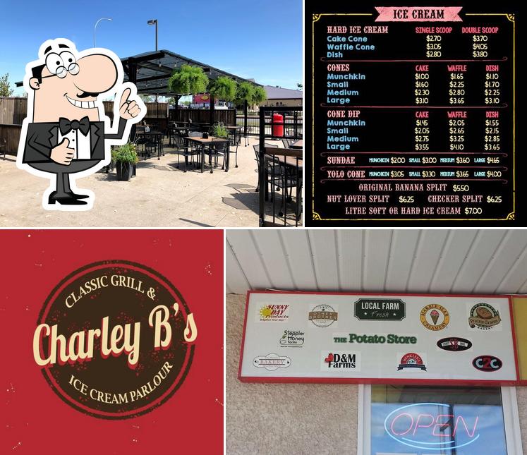 Regarder cette photo de Charley B's Classic Grill & Ice Cream Parlour