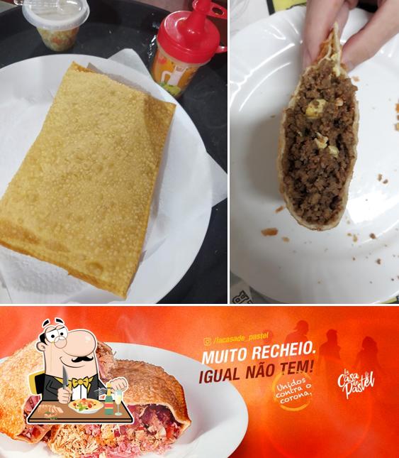 Comida em La Casa de Pastel