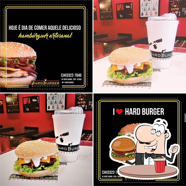 Os hambúrgueres do Hard Burger irão satisfazer diferentes gostos