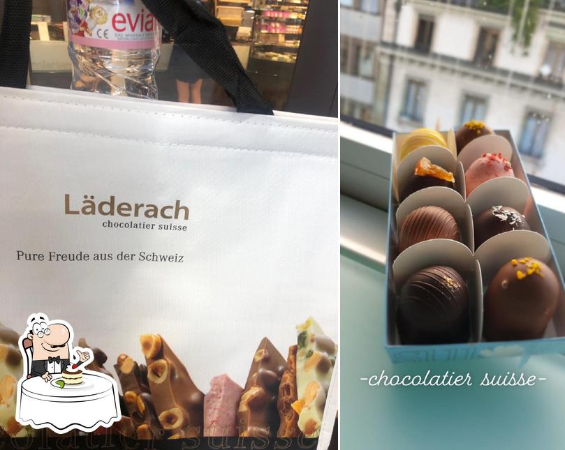 Läderach serve un'ampia gamma di dolci