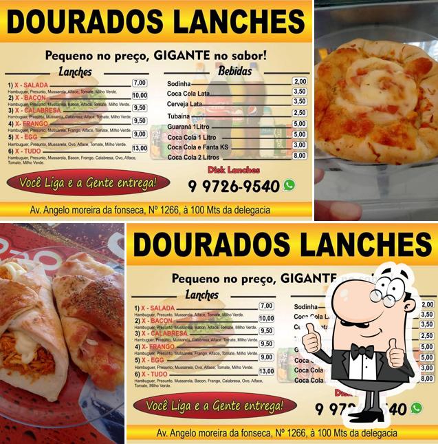 Look at the pic of Dourados Lanches