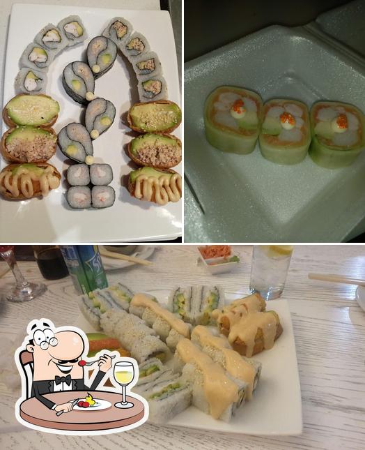Food at Full House Sushi