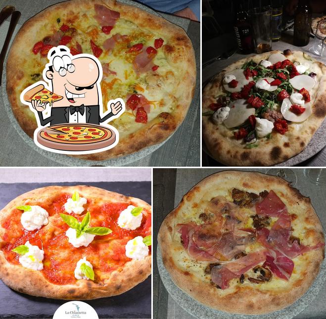 Ordina una pizza a Ristorante Pizzeria La Chiazzetta