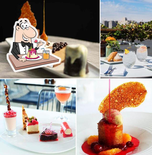 OXO Tower Restaurant, Bar and Brasserie serves a variety of sweet dishes