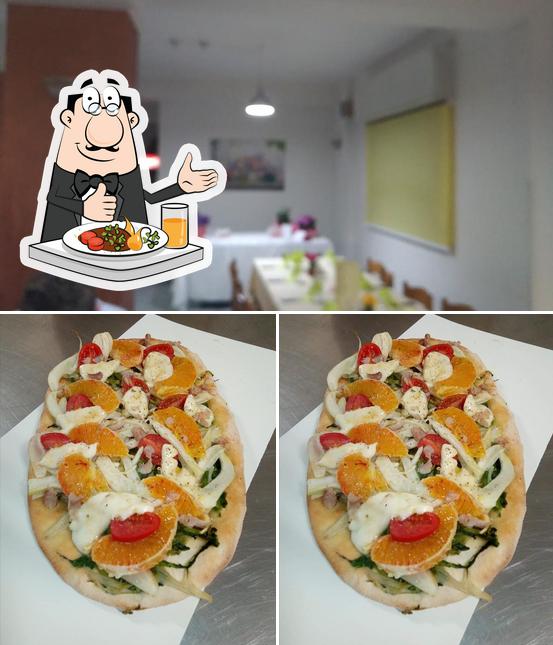 La immagine della cibo e interni di Pizzeria Al Barone