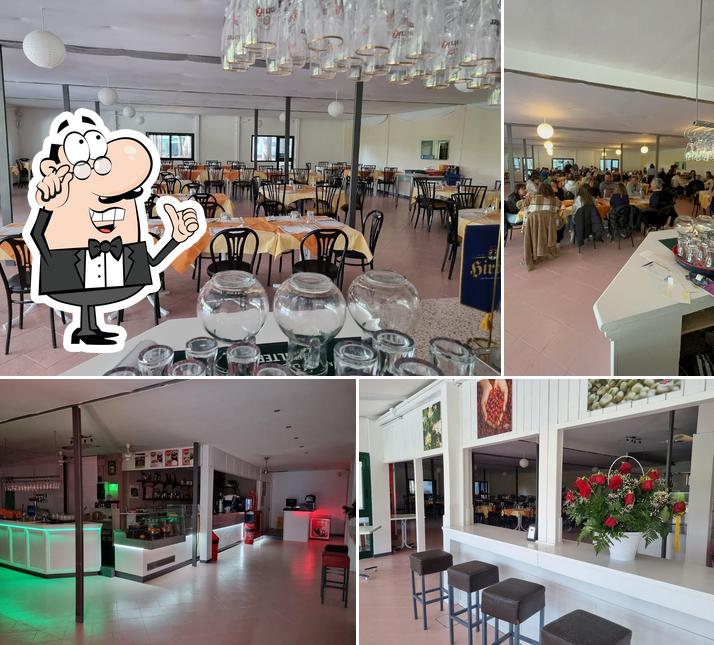 Gli interni di Ristorante-Pizzeria Camping Zadina