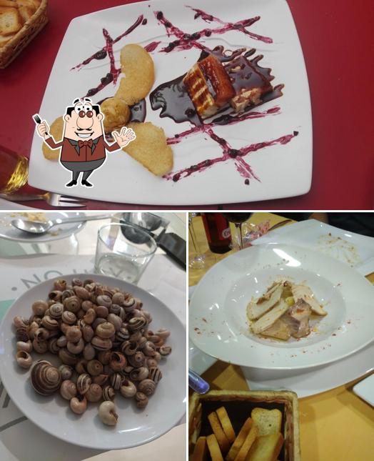 Comida en Restaurante Navarrete