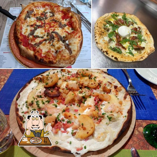 Prenez de nombreux genres de pizzas