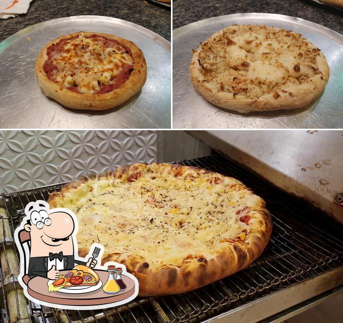 Experimente pizza no Casa Da Esfiha