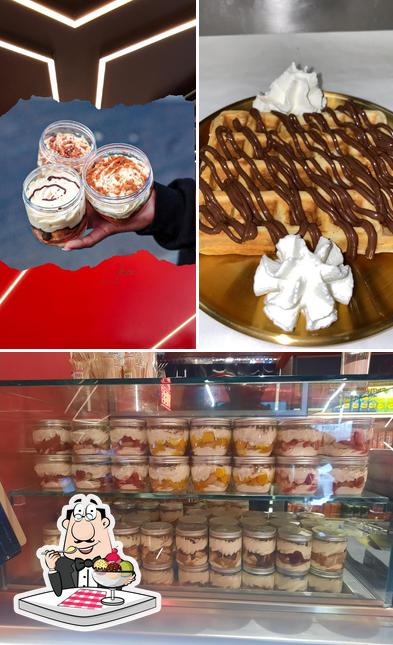 MEDUSA BURGER & SHAKES offre une sélection de desserts