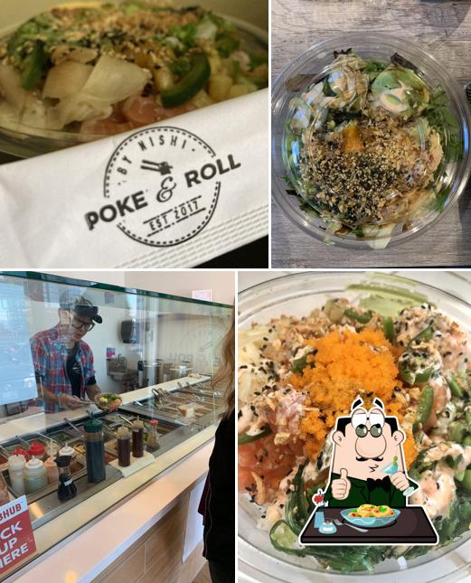 Meals at NISHI Poke & Sushi Roll