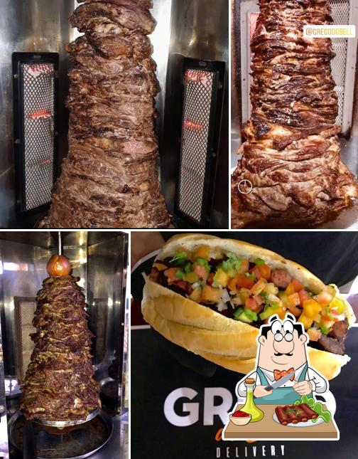 Costelas de porco em Grego do Bell - Churrasco Grego