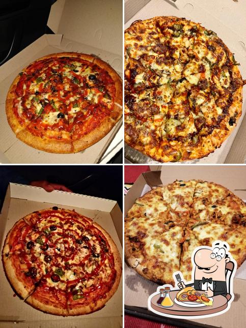 Try out pizza at SLICE OF FUSION PIZZA