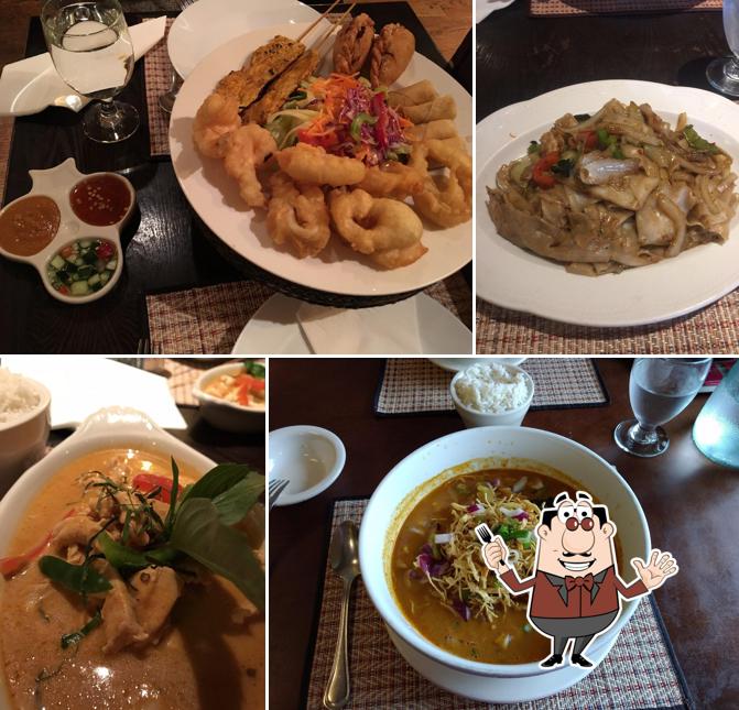 Meals at Brookside Thai Restaurant