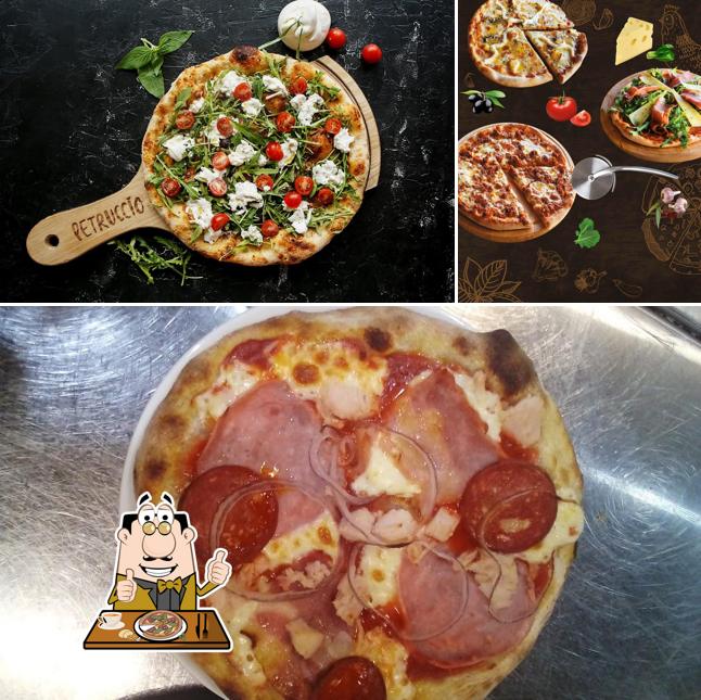 Choisissez des pizzas à Petruccio. Pizza&Pasta