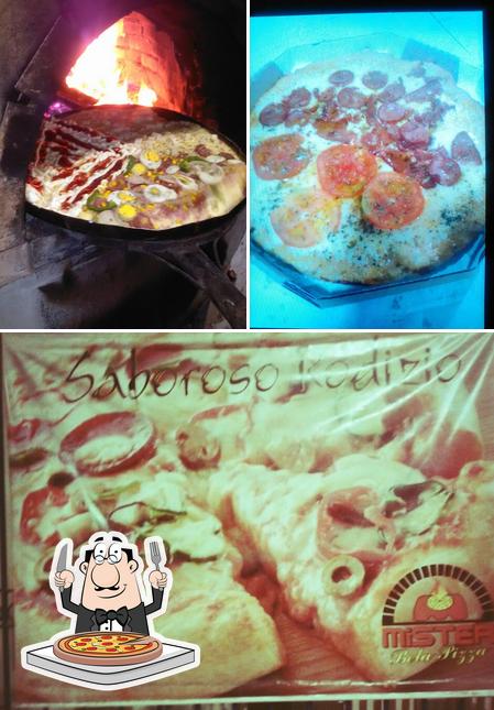 Experimente pizza no Mister Bella Pizza