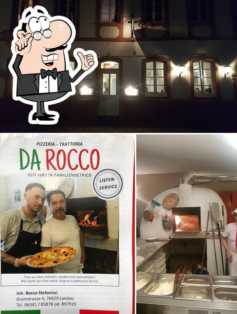 Foto von innere und lebensmittel bei Pizzeria Trattoria Da Rocco