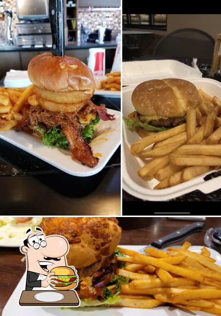 Try out a burger at Blazing Onion Burger Co