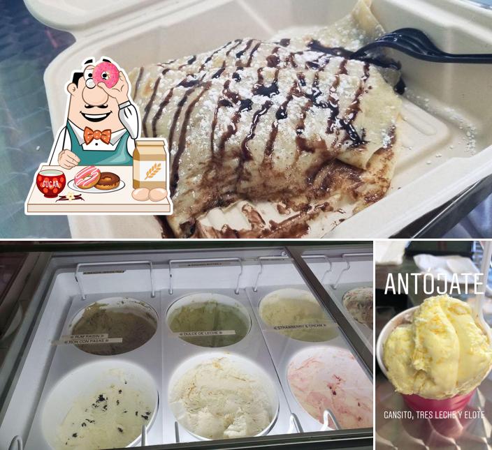 Antójate Ice Cream sirve distintos dulces