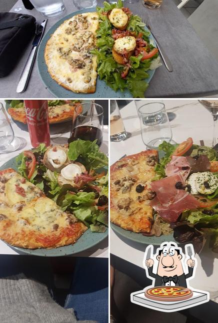 Choisissez des pizzas à La Royale Cinepole