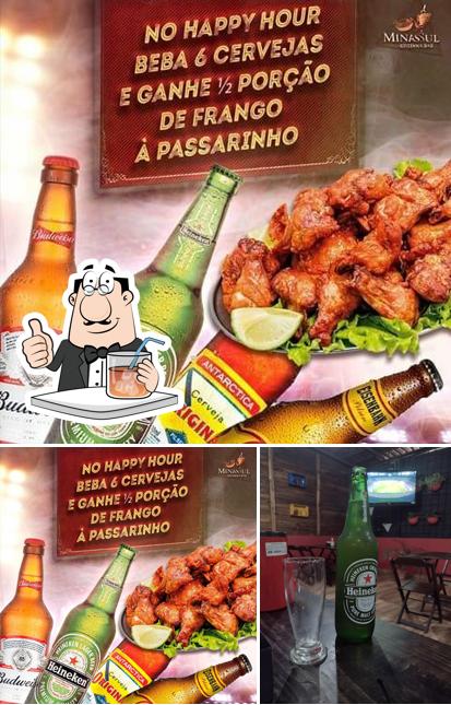 Peça uma bebida do menu