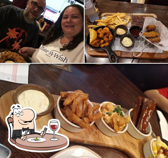 Comida em Outback Steakhouse-Shopping Metrô Boulevard Tatuapé