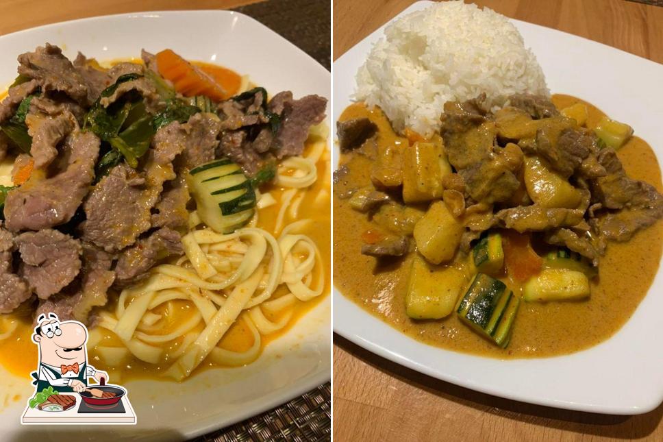 "Sawasdee Restaurant Thailandais" предоставляет мясные блюда