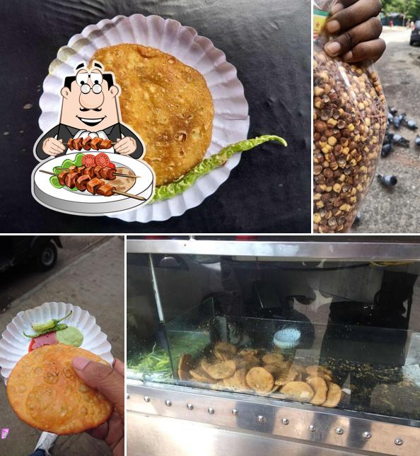 Food at Shegaon Kachori