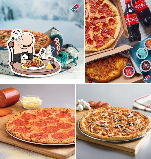 Get pizza at Domino's Pizza