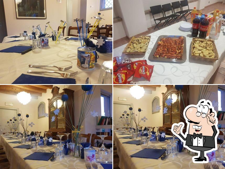 Gli interni di Ristorante dell'Agriturismo Ben Ti Voglio