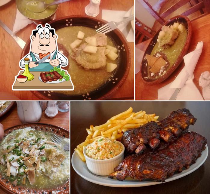 Get meat dishes at EL SABOR DE LA COSTA
