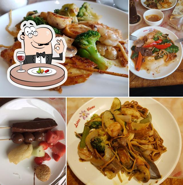 Еда в "China-Restaurant Lotusblume"