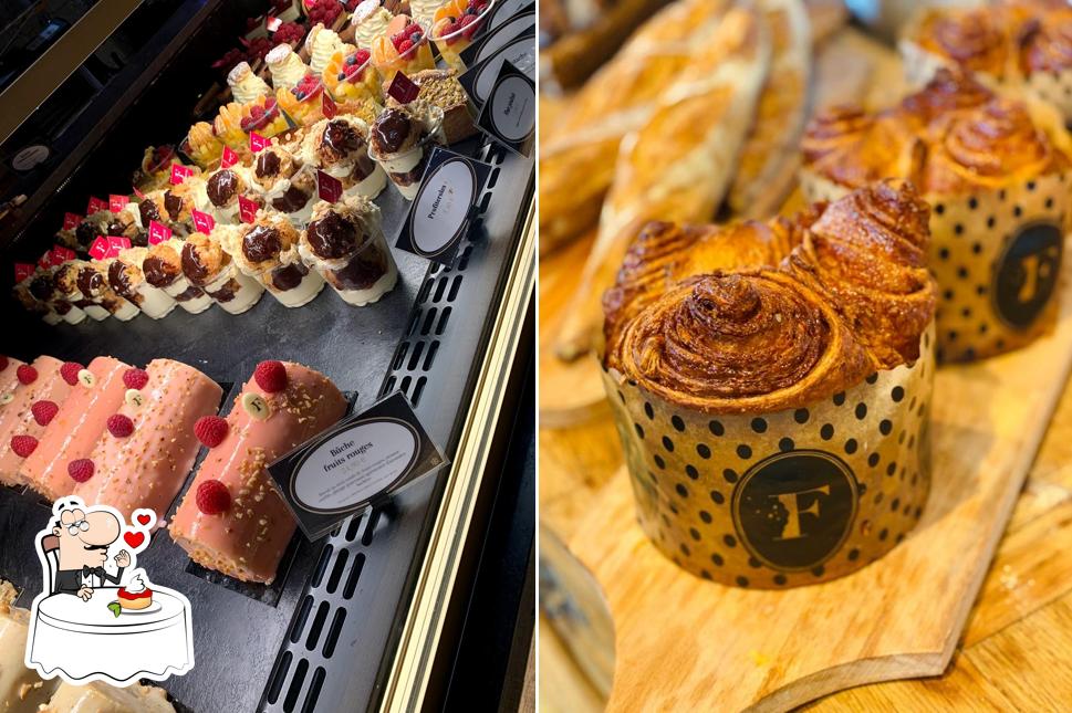 Boulangerie Feuillette serves a selection of sweet dishes